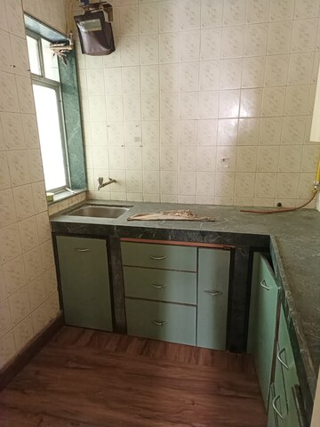 Kitchen in 1 BHK Apartment at Lok Puram, Vasant Vihar – for Rent