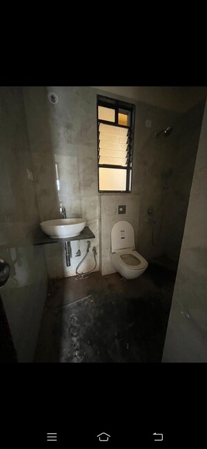 Bathroom in 3 BHK Apartment at Kamal Apartment Teen Hath Naka, Louis Wadi – for Rent