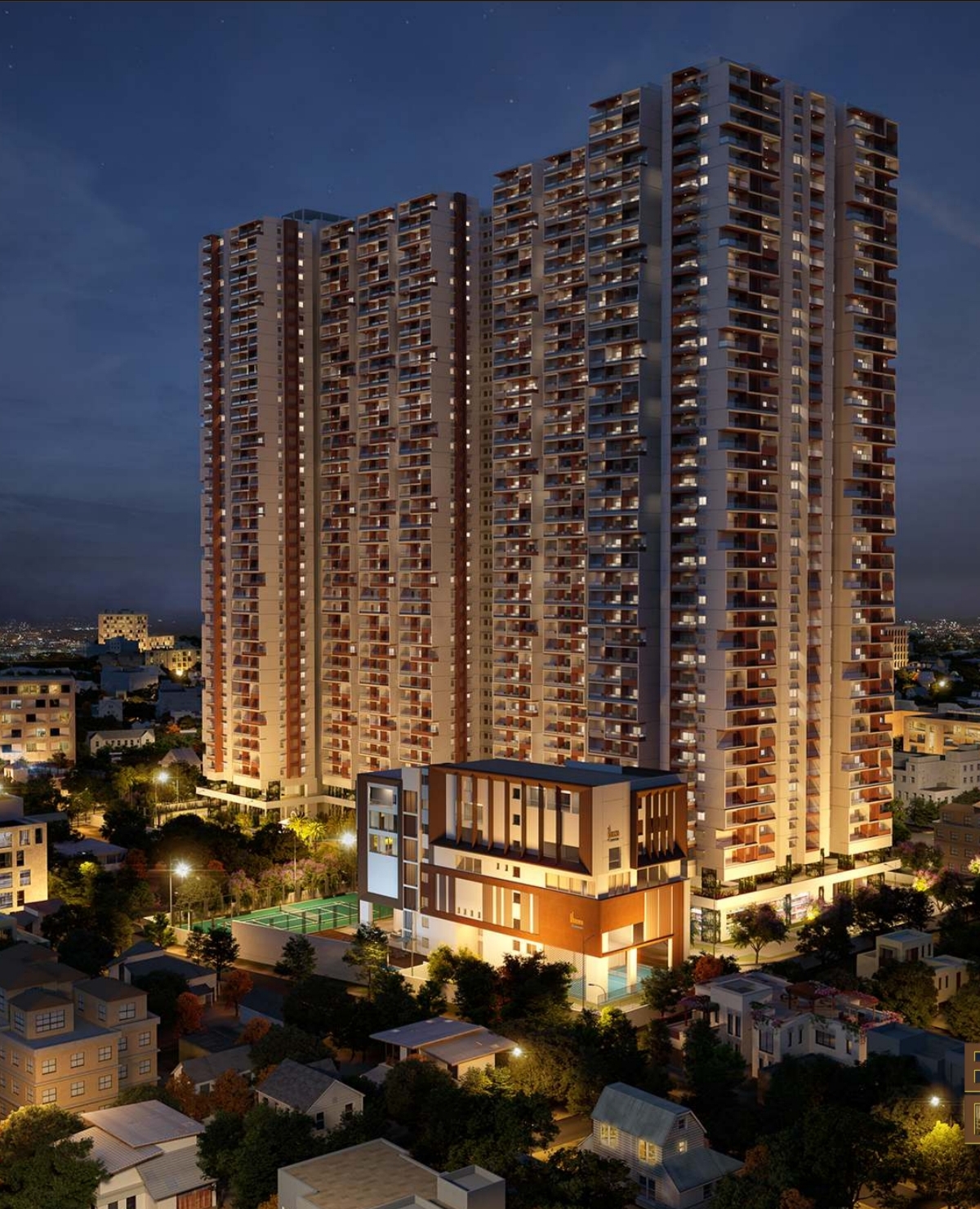 3 BHK + Servant Room Apartment For Sale in El Dorado 