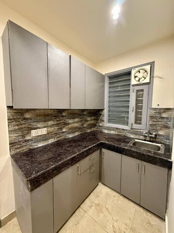 Kitchen in 1 BHK Builder Floor at Saket – for Rent