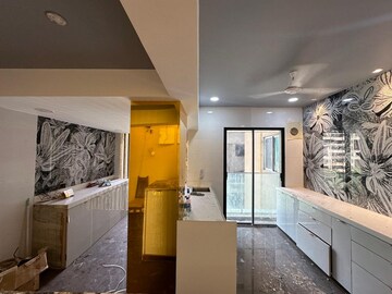 Kitchen in 4 BHK Apartment at Palm Beach Heights, Seawoods – for Sale