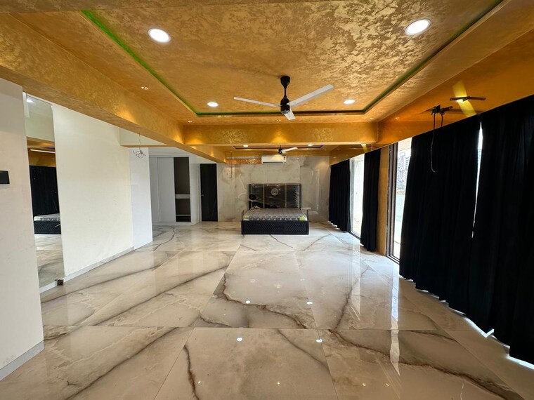 Living Room, palm-beach-heights 4 Bedroom 4000 Sq.Ft. Apartment In Seawoods Navi Mumbai 9632721