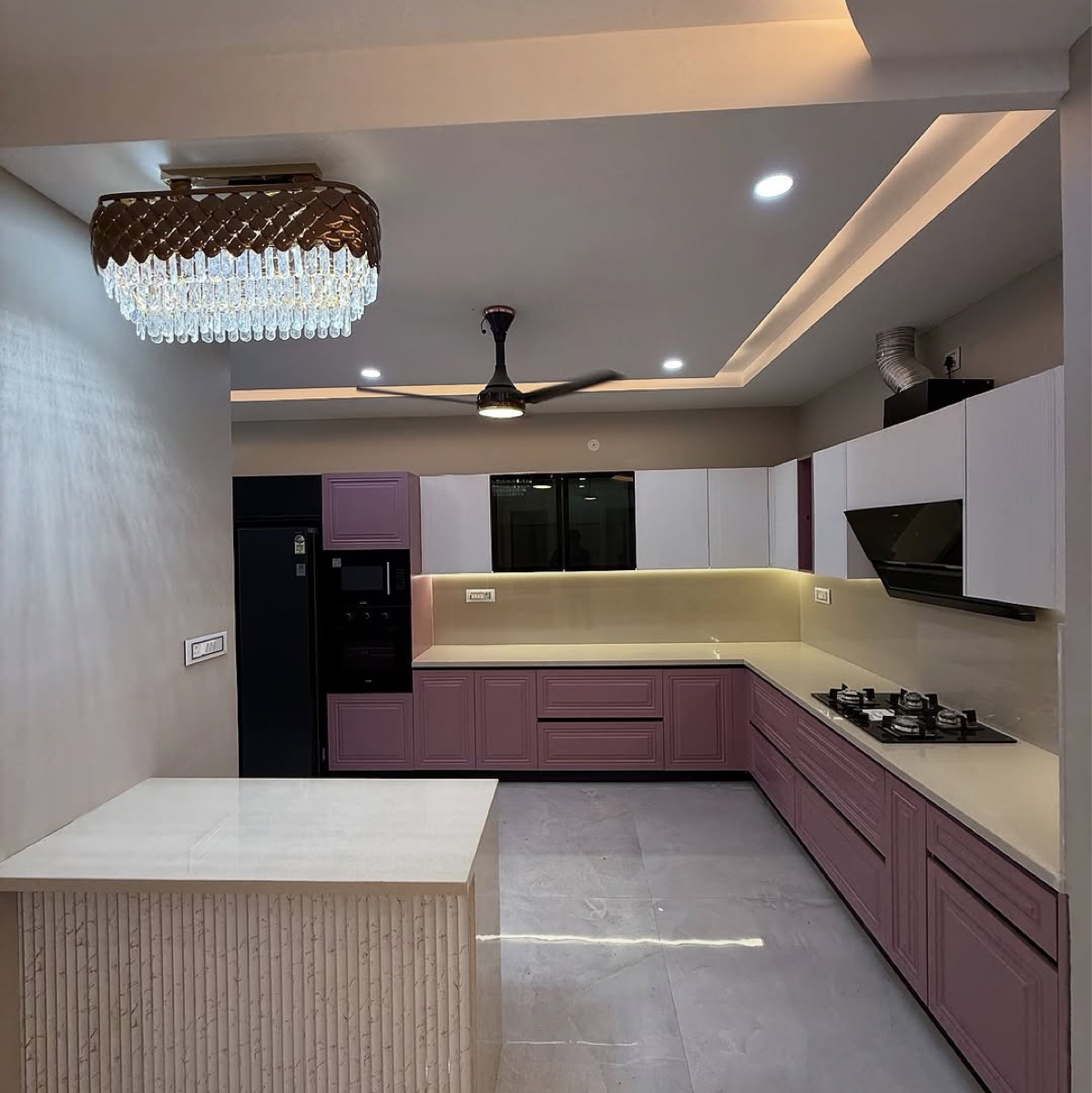 Kitchen, sector 85 4 Bedroom 350 Sq.Ft. Builder Floor In Sector 85 Faridabad 9632767