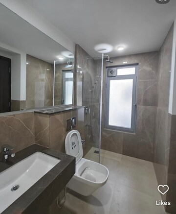 Bathroom in 3 BHK Apartment at Piramal Aranya, Byculla – for Rent