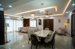 Living Room in 3 BHK Independent House at Sector 135 – for Sale