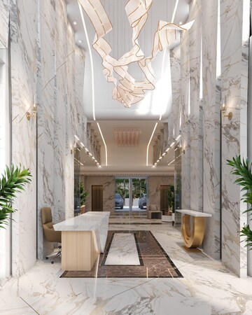 Balcony in 2 BHK Apartment at VIctoryone Amara, Sector 16 Greater Noida – for Sale