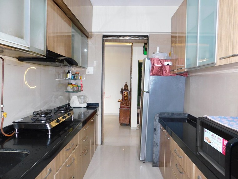 Kitchen, raj-atlantis 2 Bedroom 1080 Sq.Ft. Apartment In Mira Road East Thane 9632777
