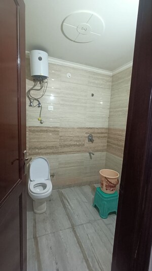 Bathroom in 4 BHK Builder Floor at Sainik Colony – for Rent