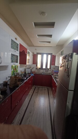 Kitchen in 4 BHK Builder Floor at Sainik Colony – for Rent