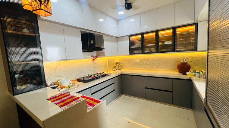 Kitchen, ruparel-the-orion 2 Bedroom 816 Sq.Ft. Apartment In Chembur Mumbai 9632861