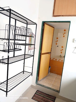 Staircase in 1 RK Apartment at Sai Nilanjan Homes, New Sanghavi – for Rent