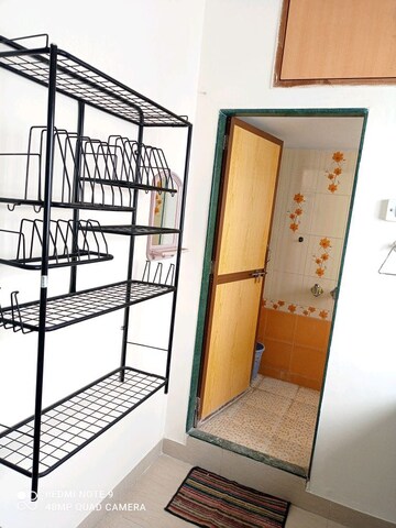 Staircase in 1 RK Apartment at Sai Nilanjan Homes, New Sanghavi – for Rent