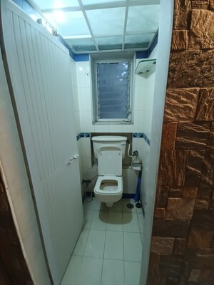 Bathroom in 1 BHK Apartment at Inlaks Nagar CHS, Andheri West – for Rent