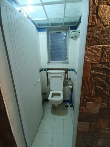 Bathroom in 1 BHK Apartment at Inlaks Nagar CHS, Andheri West – for Rent