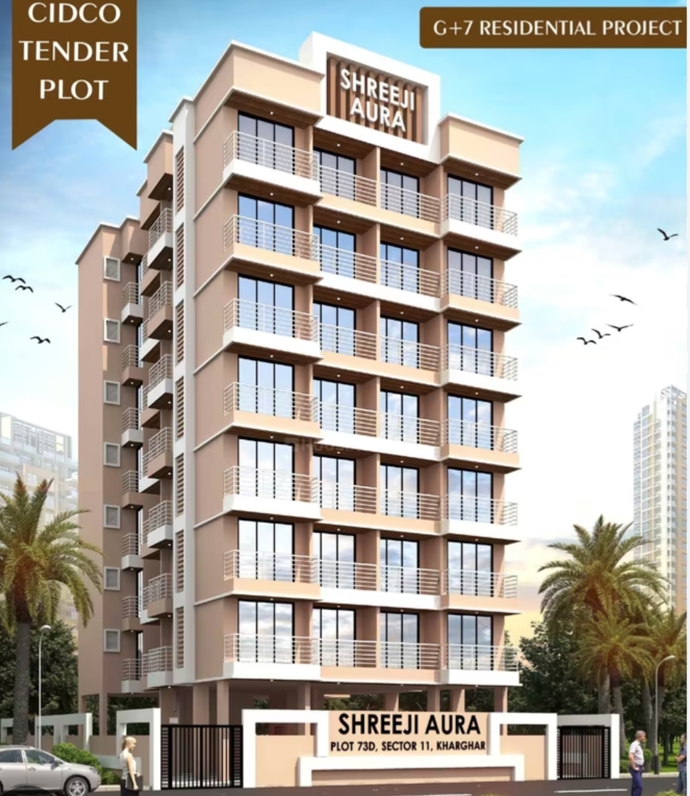 2 BHK 1105 Sq.Ft. Apartment in Shreeji Aura