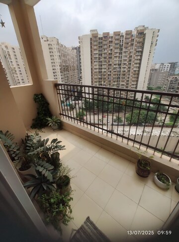 Balcony in 3 BHK Apartment at JM Florence, Tech Zone 4 Greater Noida – for Rent