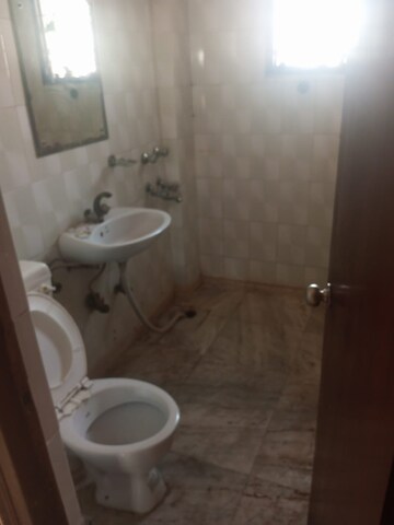 Bathroom in 3 BHK Apartment at Dwarka – for Rent