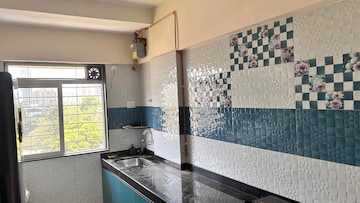 Kitchen in 1 BHK Apartment at Mahavir Galaxy, Mulund West – for Rent