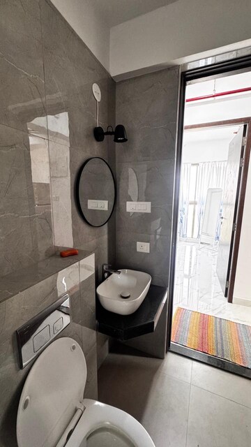 Attached Bathroom in 2 BHK Apartment at Raymond Ten X Habitat, Pokhran Road No Two – for Rent