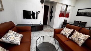 Hall in 2 BHK Apartment at Raymond Ten X Habitat, Pokhran Road No Two – for Rent