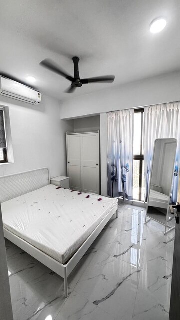 Bedroom in 2 BHK Apartment at Raymond Ten X Habitat, Pokhran Road No Two – for Rent