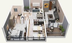 2 BHK Apartment For Sale in 2bhk Flat