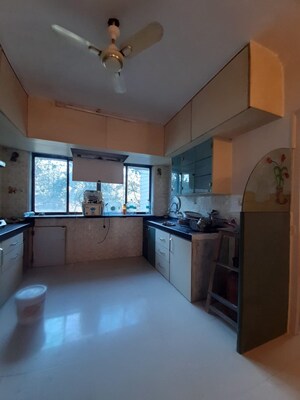 Kitchen in 4 BHK Apartment at Lake View, Aarey Colony – for Rent