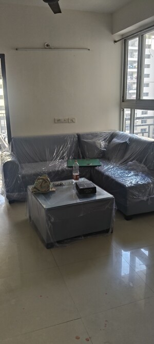 Living Room in 2 BHK Apartment at Galaxy North Avenue ll, Gaur City 2 – for Rent