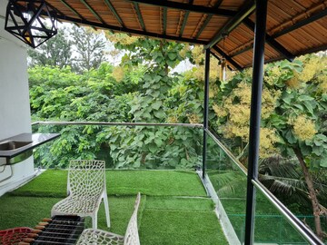 Balcony in 4 BHK Villa at Axis Tatvam, Kanakapura Road – for Sale