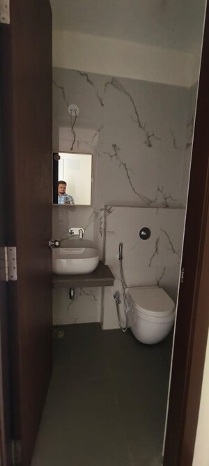 Bathroom in 3 BHK Apartment at Raj Tattva, Kapur Bawdi – for Rent