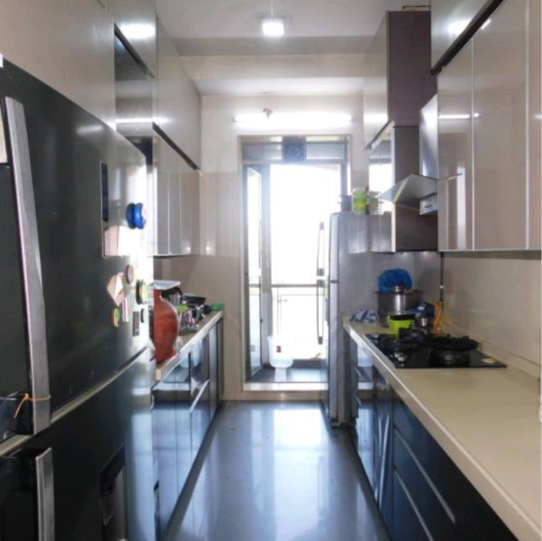 Kitchen, kalpataru-pinnacle 3.5 Bedroom 1650 Sq.Ft. Apartment In Mahesh Nagar Mumbai 9634078