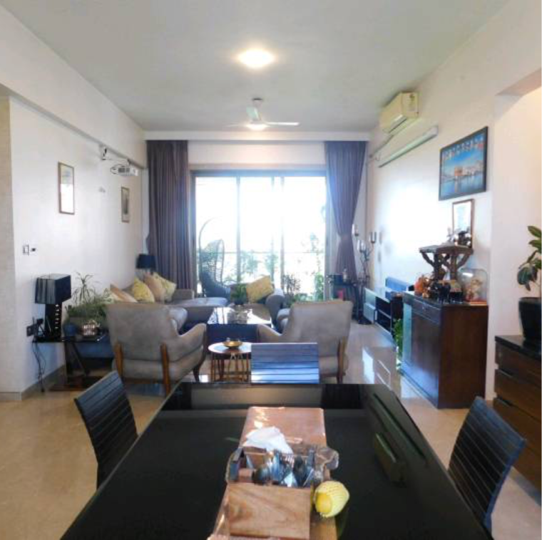 Living Room, kalpataru-pinnacle 3.5 Bedroom 1650 Sq.Ft. Apartment In Mahesh Nagar Mumbai 9634078