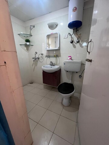 Bathroom in 3 BHK Apartment at Jal Vayu Vihar Kammanahalli, Kammanahalli – for Rent