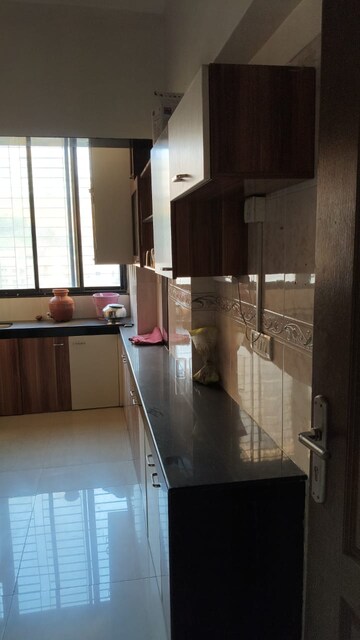 Kitchen in 2 BHK Apartment at Raheja Heights Phase 2, Goregaon East – for Rent