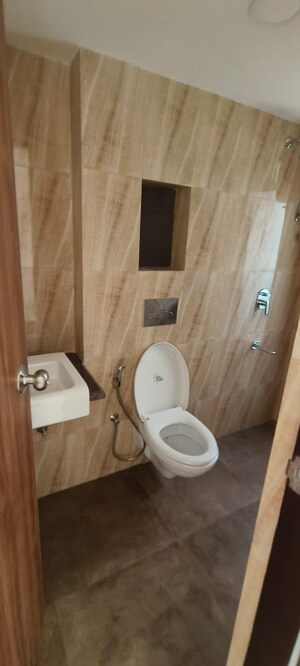 Bathroom in 2 BHK Apartment at Lodha Amara, Kolshet Road – for Rent