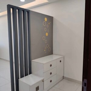 Bathroom in 3 BHK Apartment at Prestige High Fields, Financial District – for Rent
