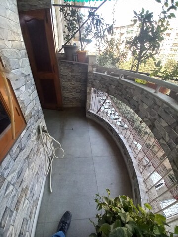 Balcony in 3 BHK Apartment at Dwarka – for Rent