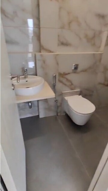 Bathroom in 3 BHK Apartment at Concrete Sai Samast, Chembur – for Rent