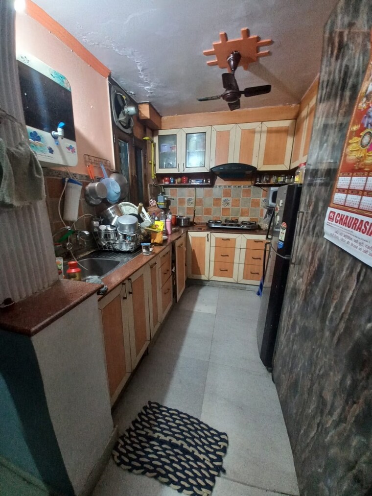 Kitchen, dwarka 3 Bedroom 1500 Sq.Ft. Apartment In Dwarka Delhi 9634438