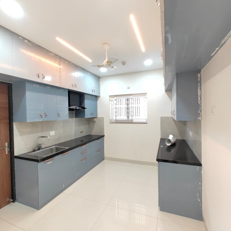 Kitchen, my-home-sayuk 3 Bedroom 1926 Sq.Ft. Apartment In Nallagandla Hyderabad 9634533