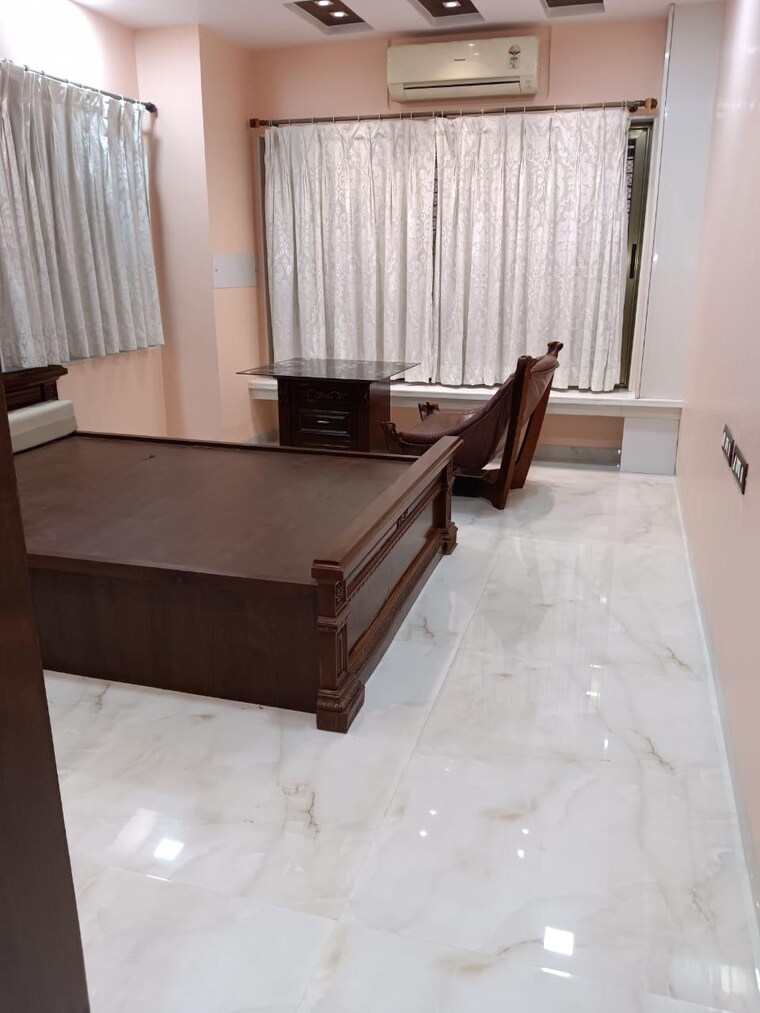 Bedroom, bhumiraj-hermitage 5 Bedroom 1650 Sq.Ft. Apartment In Sanpada Navi Mumbai 9634824
