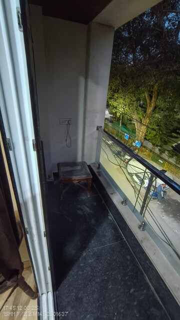 Balcony in 2 BHK Builder Floor at Malviya Nagar – for Rent