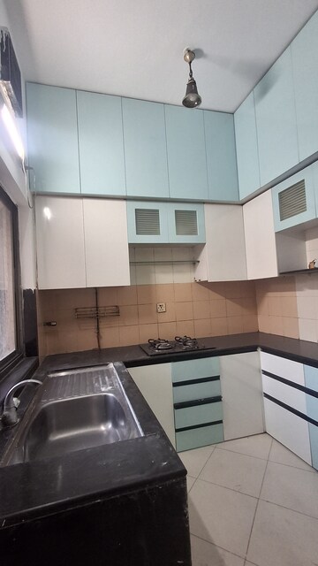 Staircase in 3 BHK Apartment at Bredco New Viceroy Park , Kandivali East – for Rent