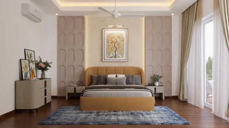 Bedroom, hero-homes-palatial 3 Bedroom 2800 Sq.Ft. Apartment In Tek Chand Nagar Gurgaon 9635172