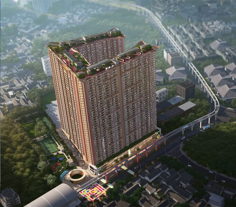 Exterior View, siddha-sky 1 Bedroom 408 Sq.Ft. Apartment In Sion Mumbai 9634550