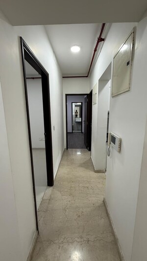 Building Lobby in 2 BHK Apartment at Omkar Ananta, Goregaon East – for Rent