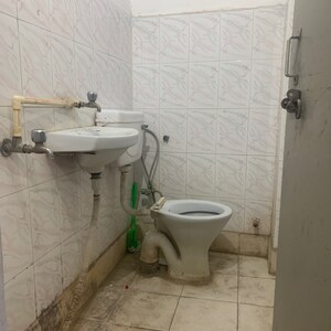 Bathroom in 1 RK Builder Floor at Katwaria Sarai – for Rent