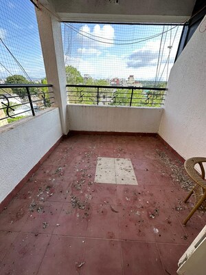 Balcony in 2 BHK Apartment at Saket CHS Kothrud, Kothrud – for Sale