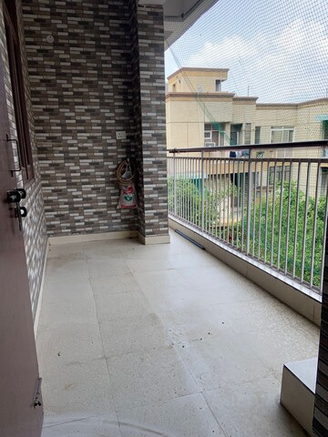 Balcony in 3 BHK Apartment at Dwarka – for Rent