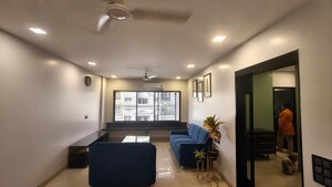 Living Room in 2 BHK Apartment at Bandra West – for Rent